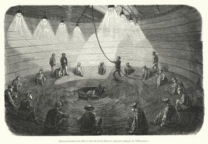 Storage of Cable on Board the Great-Eastern by French School